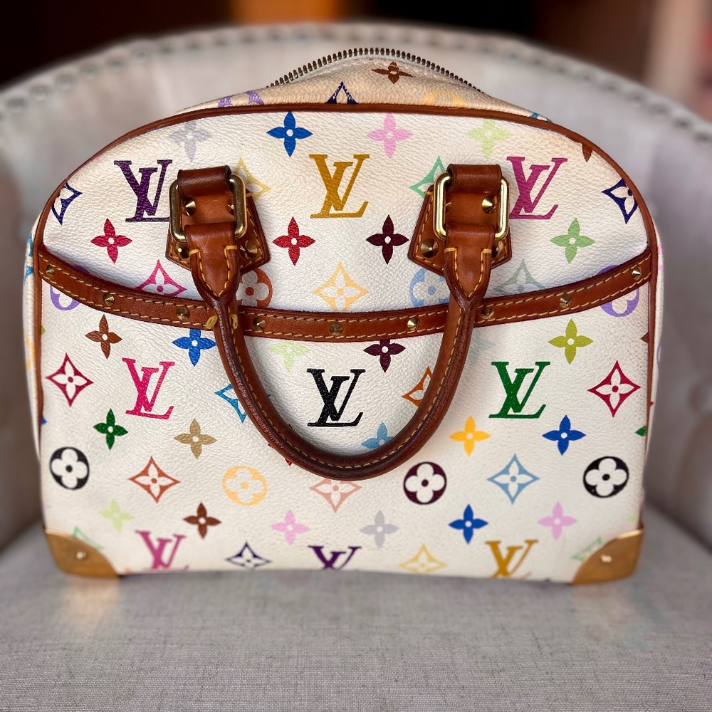 Louis Vuitton LV Murakami Multicolor Monogram Trouville - COA included